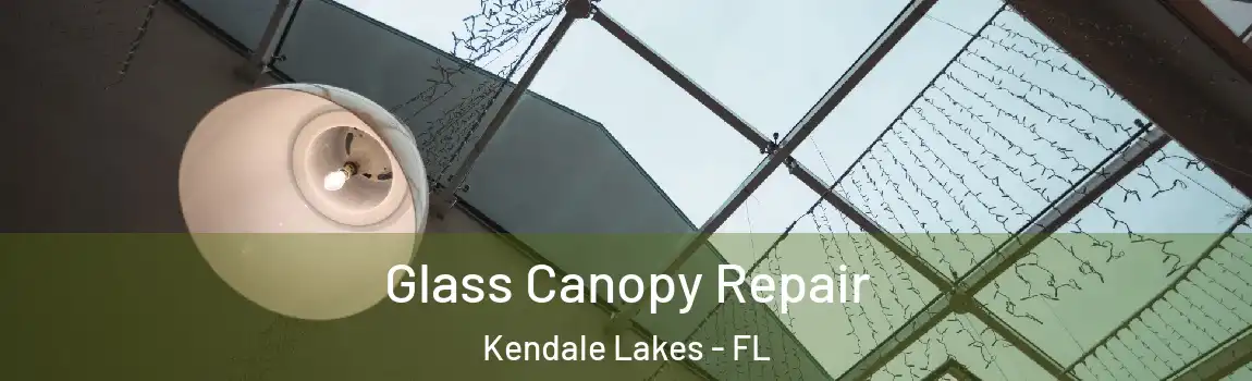  Glass Canopy Repair Kendale Lakes - FL